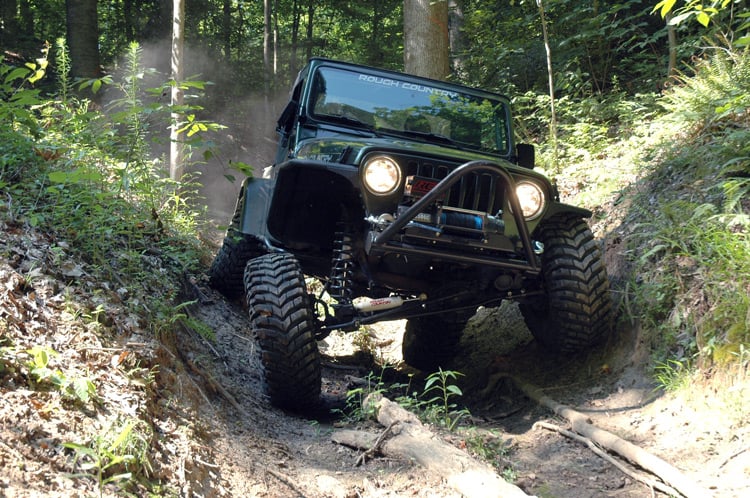 Rough Country 6 Inch Lift Kit - X-Series - V2 -  Jeep Wrangler TJ (97-06)/Wrangler Unlimited (04-06) - 66270