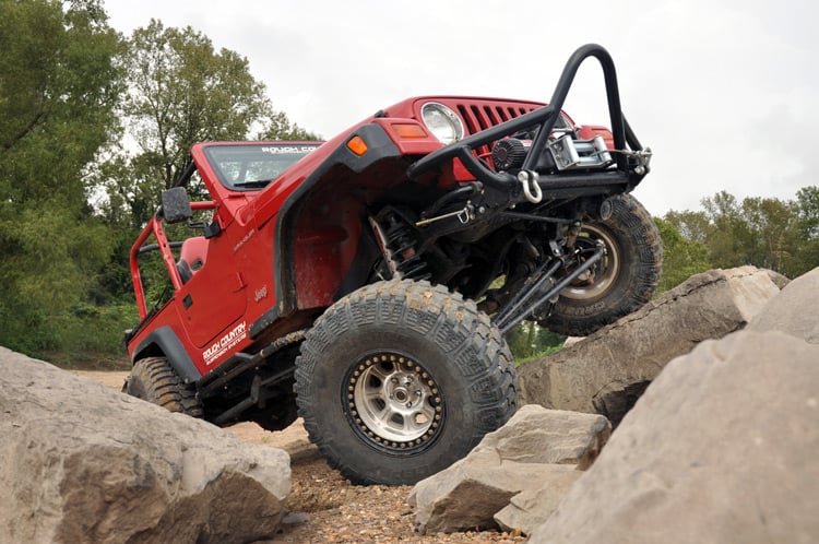 Rough Country 6 Inch Lift Kit - Long Arm - M1 - Jeep Wrangler TJ 4WD (1997-2006) - 65940
