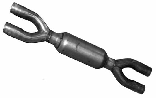 Jones Exhaust JFP250DD Flow Pack Muffler 2.5 Dual Inlet, 2.5 Dual Outlet - Performance Mufflers Car Part People