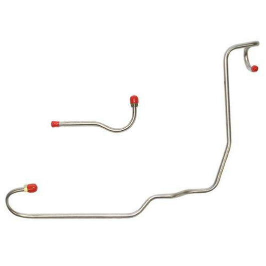 1970-71 AMC AMX Pump to Carburetor Fuel Line V8 2 BBL 2 Piece - JPC7001OM - Pre-Bent Fuel Lines Car Part People