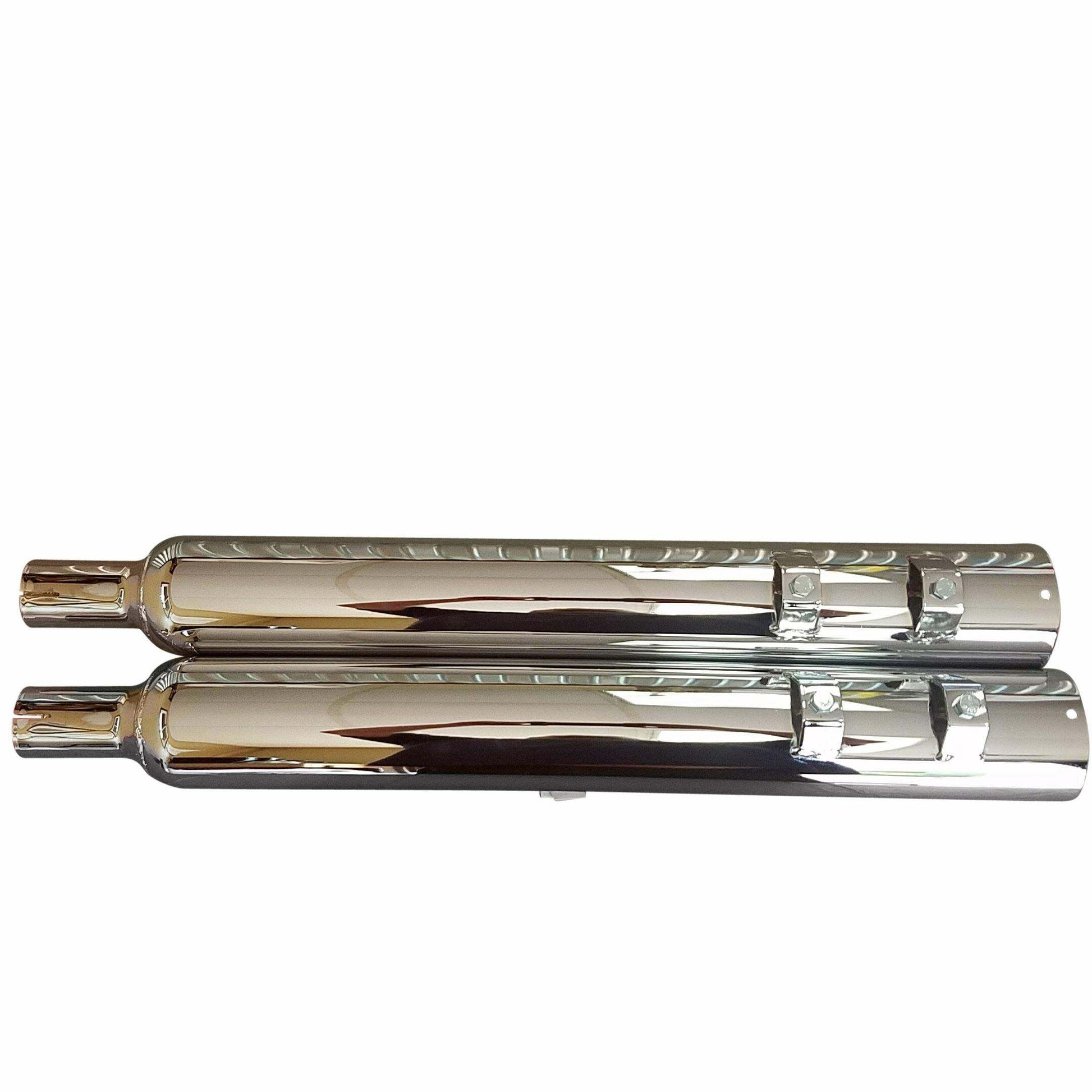 95-16 Harley Davidson Predrilled Straight Motorcycle Muffer 2.5 Baffles - Performance Mufflers Car Part People