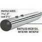 95-16 Harley Davidson Predrilled Straight Motorcycle Muffer 2.5 Baffles - Performance Mufflers Car Part People
