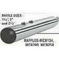 95-16 Harley Electra Glide Straight Cut Slip On Muffler 1.75 Baffle