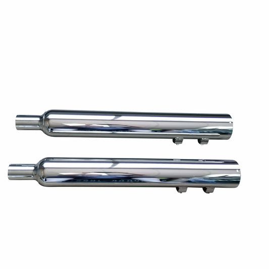 95-16 Harley Davidson Full Boar Straight Cut Slip On Muffler - Performance Mufflers Car Part People