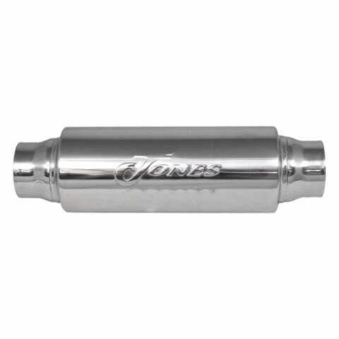 Jones Exhaust JR24 Turbine Resonator 2.25 Inlet, 2.25 Outlet