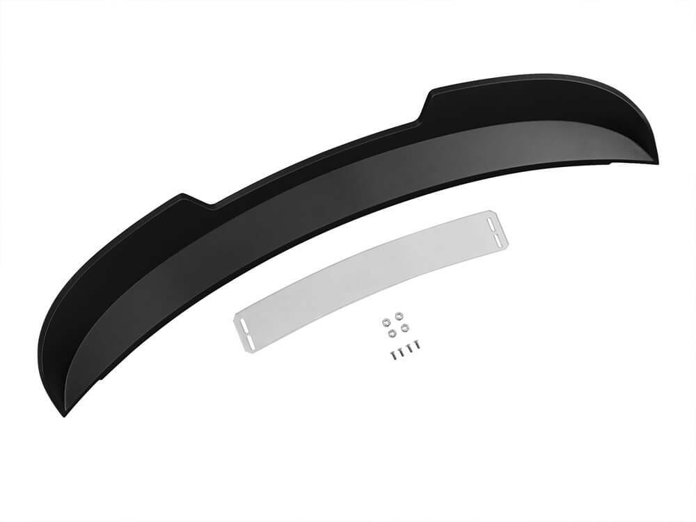 Rear Spoiler Wicker Bill Style Blck fits FordMustang 15-20 Drake -JR3B-6344210-A