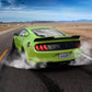 Rear Spoiler Wicker Bill Style Blck fits FordMustang 15-20 Drake -JR3B-6344210-A