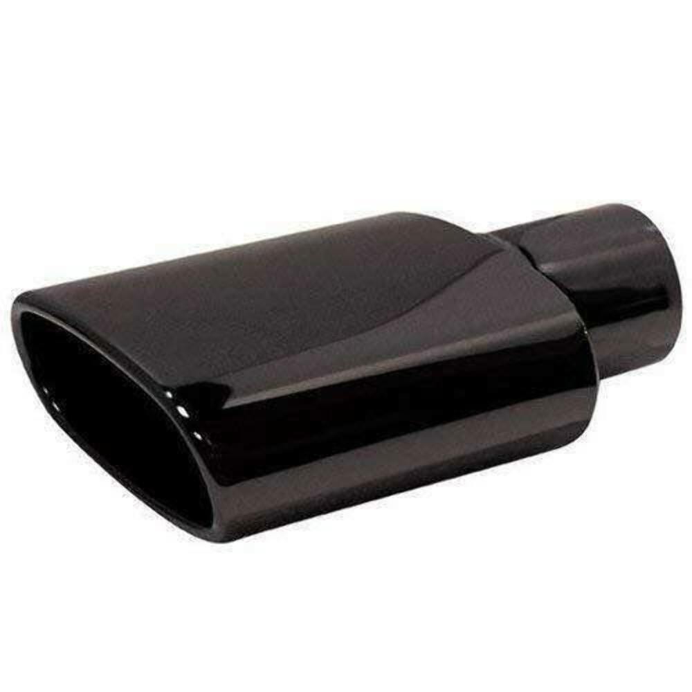 Jones Specialty 2.25 Polished Black Exhaust Tip JST043S2 - Exhaust Tips Car Part People