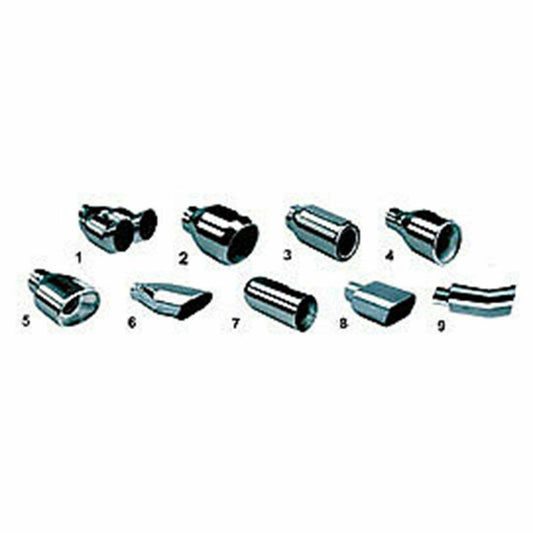 Jones Stainless Specialty Tips Stainless Tip JST0812 - Exhaust Tips Car Part People