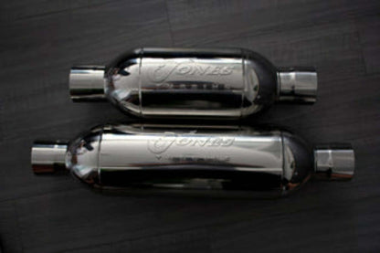 Jones Exhaust JT3535 Turbine Muffler 6 x 20 - Performance Mufflers Car Part People