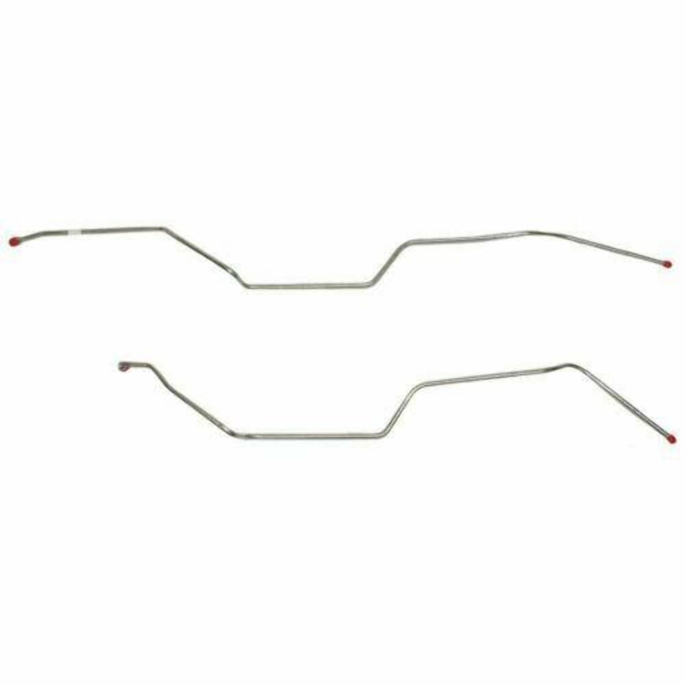 1968-70 AMC AMX 8cyl. Transmission Cooler Lines w/ Clamp-on Ends - JTC6701SS - Transmission Lines Car Part People