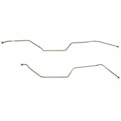 1968-70 AMC AMX 8cyl. Transmission Cooler Lines w/ Clamp-on Ends - JTC6701SS - Transmission Lines Car Part People