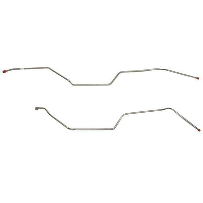 1968-70 AMC AMX 8cyl. Transmission Cooler Lines w/ Clamp-on Ends - JTC6702OM - Transmission Lines Car Part People