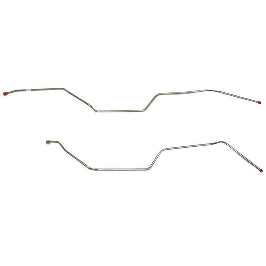 1968-70 AMC AMX 8cyl. Transmission Cooler Lines w/ Clamp-on Ends - JTC6702OM - Transmission Lines Car Part People