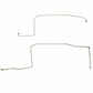 1970-71 AMC AMX Transmission Cooler Lines w/ Iron BW M11/M12 Stainless JTC7001SS