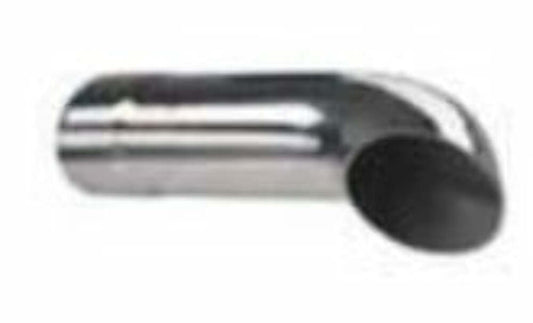 Jones Exhaust JTD214 Chrome Exhaust Tip Turn Down Style 2.5"