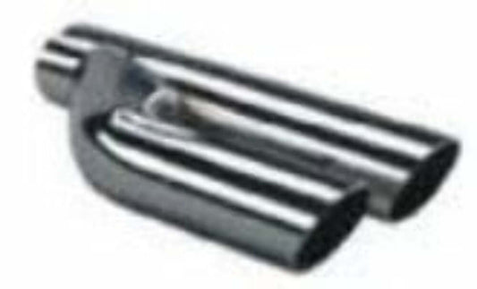 Jones Exhaust JTT200L Chrome Exhaust Tip Dual Truck Style 6.5