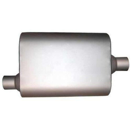 Jones Flow Pack, Turbine and Turbo Muffler 4x 9x 14 2 Offset IN/OUT JUB905 - Performance Mufflers Car Part People