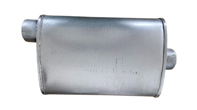 Quiet Tone Muffler - Jones Exhaust JUB911 - 2.5 in. Inlet / 2.5 in. Outlet