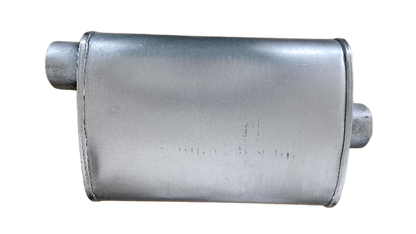 Quiet Tone Muffler - Jones Exhaust JUB911 - 2.5 in. Inlet / 2.5 in. Outlet
