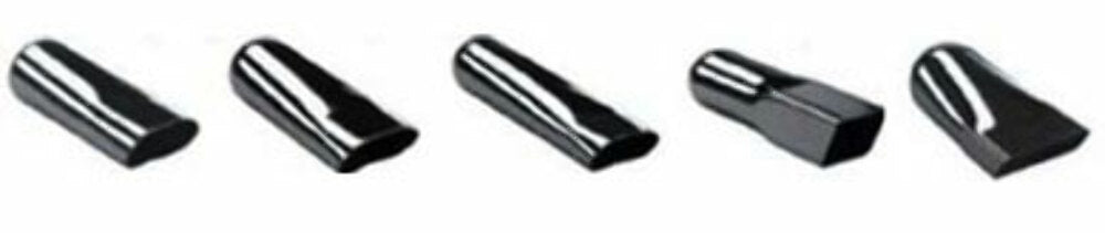Chrome Tip; Chevelle 7" X 2.50"-Fits 2" Pipe-JWS200 - Tailpipe Car Part People