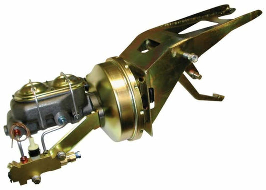 Fits 54-55 Sedan Delivery Power Brake-Firewall Mount-Drum/Drum KORN2FwdRUMDRUM