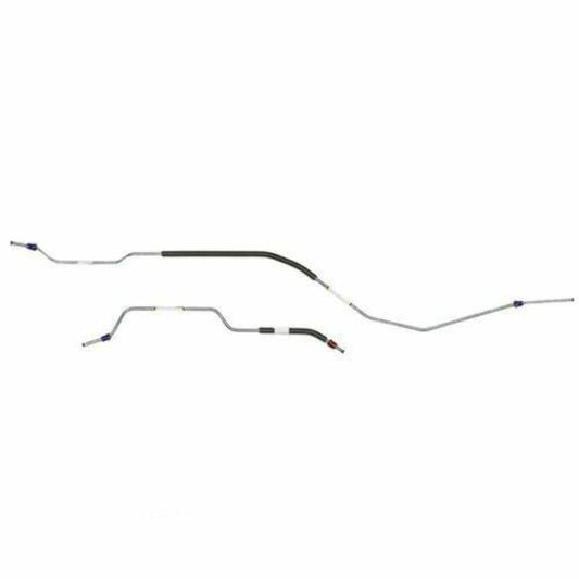 1965-66 Plymouth Fury Rear Axle Brake Lines Stainless - KRA6501SS - Rear Lines Car Part People
