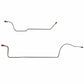 1966-69 Plymouth Fury Rear Brake Line Kit 8-3/4" Axle Stainless KRA6702SS