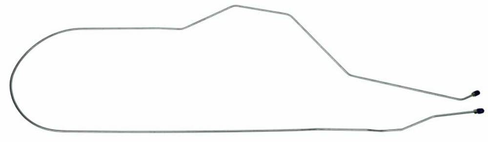 Fits 1956-1957 Chevrolet Bel Air Front to Rear Brake Line Convertible LBL005