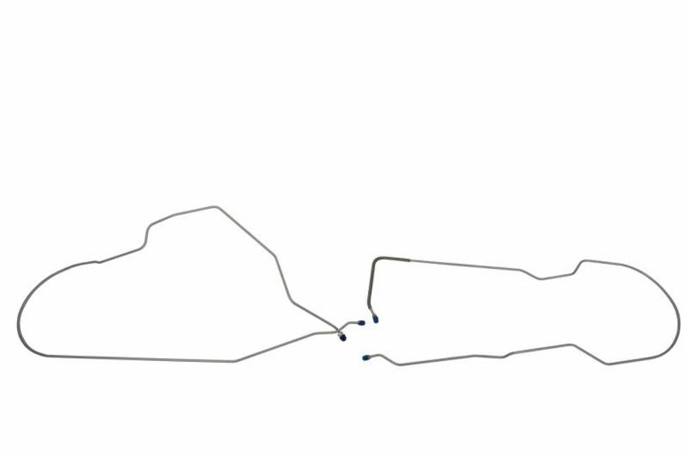 Fits 1973-80 Chevrolet Truck Brake Lines (Front To Rear) LBL413