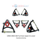 Fits 1958-1964 GM Full Size Upper & Lower Control Arms LCAUCA5864KIT