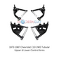 Fits 1973-1987 Chevrolet C10 2WD Tubular Upper & Lower Control Arms LCAUCA7387