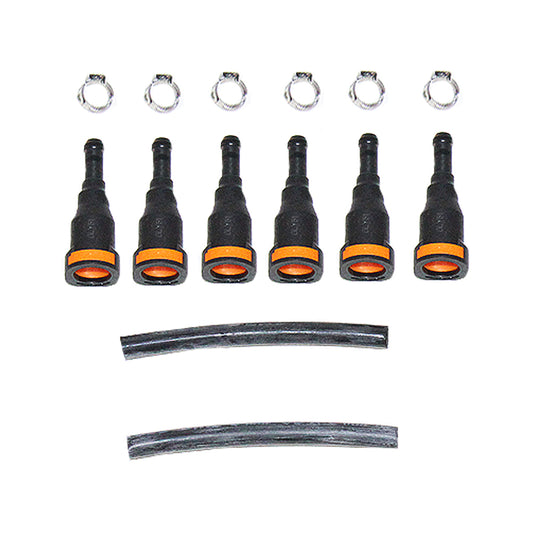99 Cougar, V6 Engine, Main Fuel Line; Stainless Fine Lines LGL9901SS - Fuel Line Car Part People