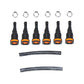 99 Cougar, V6 Engine, Main Fuel Line; Stainless Fine Lines LGL9901SS