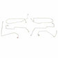 Intermediate Brake Line For 00-07 Ford Focus Rear Drum Brakes No Traction Contro