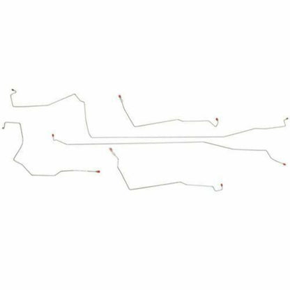 2000-07 Ford Focus Intermediate Brake Line AWABS Disc Brake Stainless LIN0504SS - Intermediate Lines Car Part People