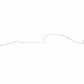 1960-63 Mercury Comet Hardtop Intermediate Brake Line Steel - LIN6003OM