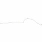 Fine Lines LIN6404OM - Intermediate Brake Line Steel for 1964-65 Mercury Comet Hardtop