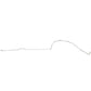 1964 - 1965 Mercury Comet Intermediate Brake Line - LIN6405SS