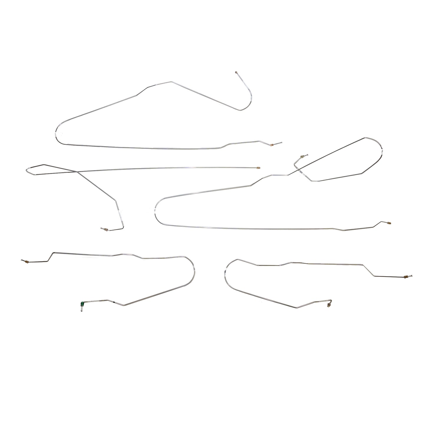 1995-1997 Lincoln Town Car Intermediate Brake Line Kit w/Traction Control LIN9501SS - Intermediate Lines Car Part People