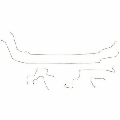 1999 Mercury Cougar Intermediate Brake Line Stainless - LIN9903SS - Intermediate Lines Car Part People