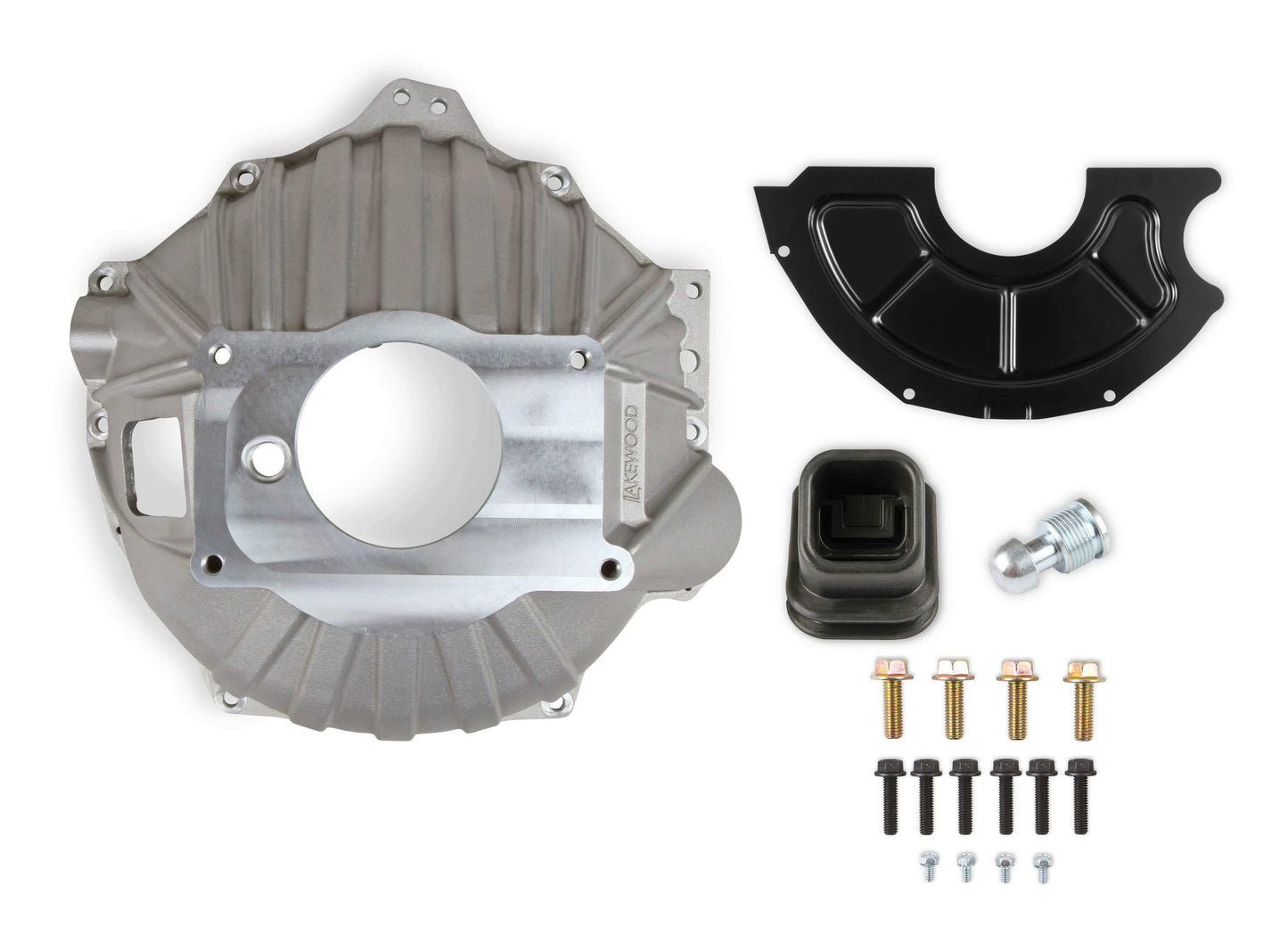 Lakewood  Bellhousing Kit - Chevrolet Small Block and Big Block Engines- LK4000K