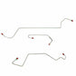 2000-07 Ford Focus Front Brake Line Kit Rear Drum Brakes No ABS Stainless LKT0001SS