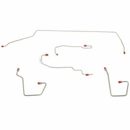 2000-07 Ford Focus Front Brake Line AWABS Traction Control Disc/Drum - LKT0501SS - Front Lines Car Part People