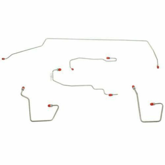 2000-07 Ford Focus Front Brake Line AWABS Traction Control Disc/Drum - LKT0501SS - Front Lines Car Part People