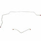 1964-65 Ford Falcon Front Brake Line Kit with Standard Brake Steel - LKT6301OM