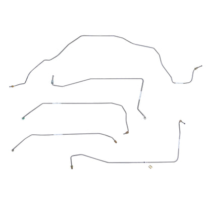 Lincoln Front Brake Line Kit; Fine Lines-LKT9501SS - Brake Hoses Car Part People