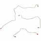 1999 Mercury Cougar Front Brake Line Kit Steel - LKT9901OM