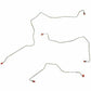 1999 Mercury Cougar Front Brake Line Kit Stainless - LKT9901SS