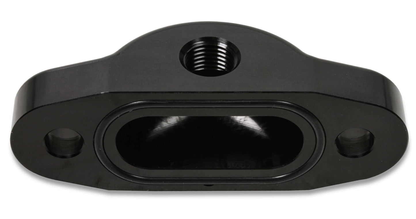 Earls GM LS Oil Cooler Block Off Plate with 1/8 NPT Port - LS0020ERL